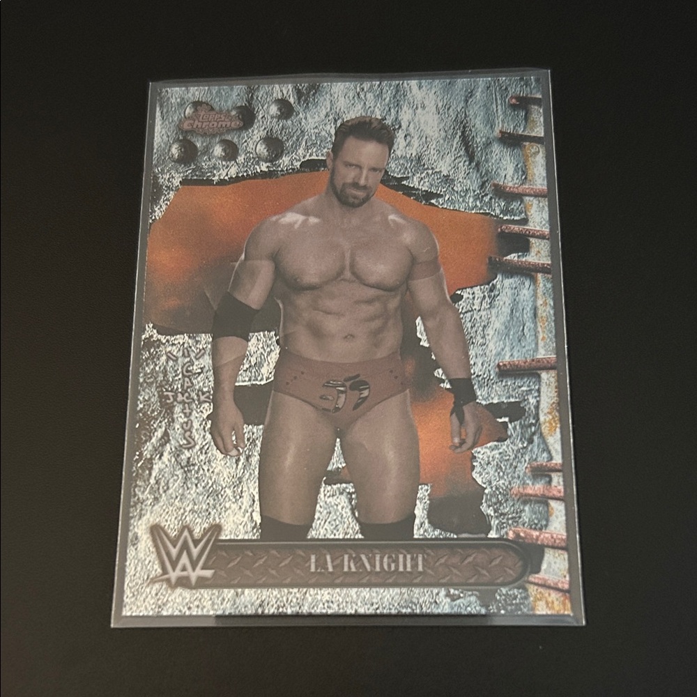2025 TOPPS CHROME CACTUS JACK WWE BASE LA KNIGHT #12